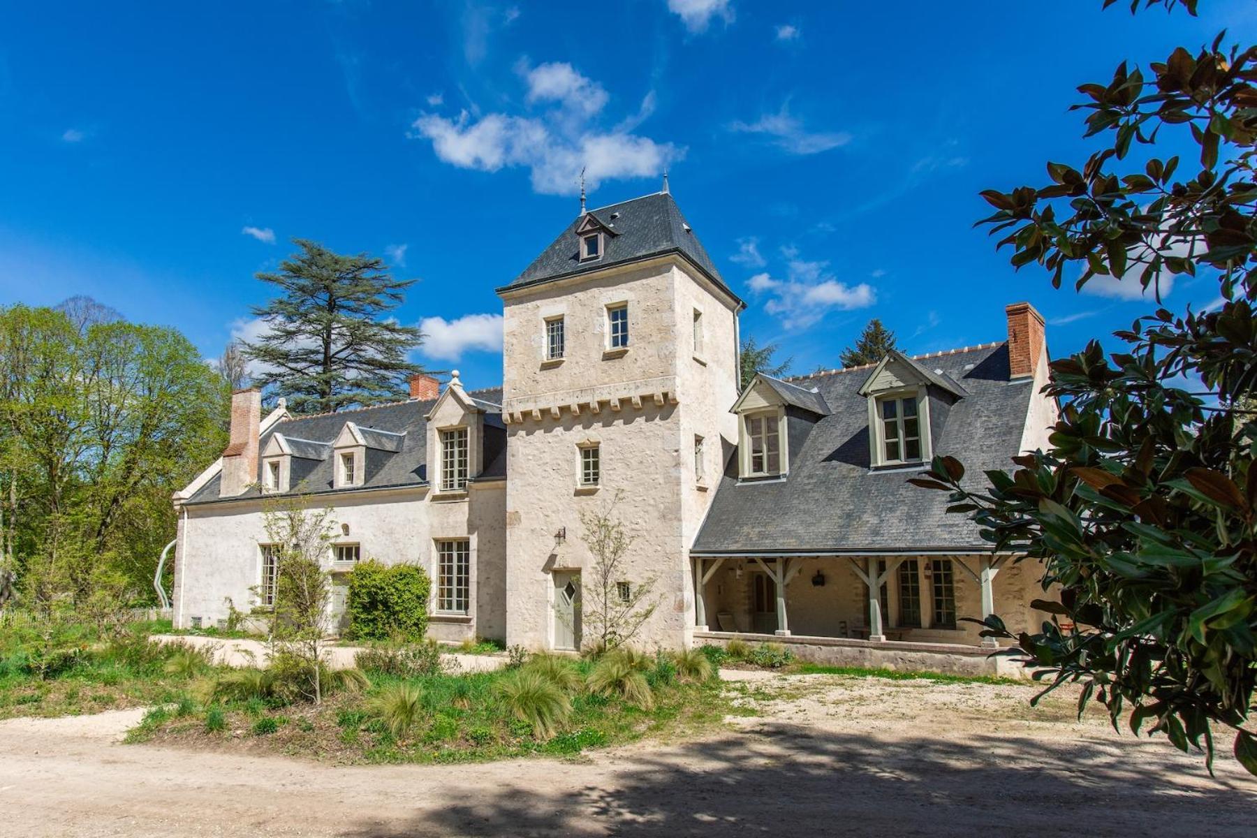 Chateau De Conon Gite Le Chateau Cellettes  외부 사진